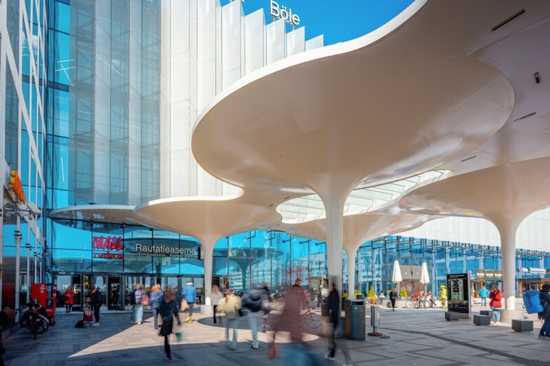 Vilkas kauppakeskuksen aukio